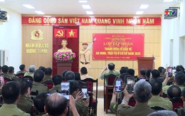 Khai giảng lớp tập huấn bảo vệ an ninh, trật tự tại cơ sở năm 2025