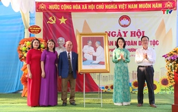 Ngày hội Đại đoàn kết toàn dân tộc tại tổ dân phố số 8, phường Bỉm Sơn