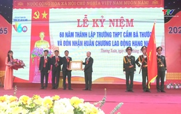 Trường THPT Cầm Bá Thước kỷ niệm 60 năm thành lập