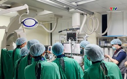 Thanh Hoá lần đầu triển khai kỹ thuật thay van động mạch chủ qua da 