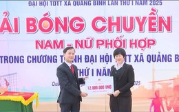 Quảng Bình khai mạc Giải bóng chuyền hơi nam – nữ lần thứ nhất năm 2025