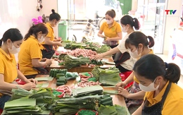 Các chủ thể sản xuất sản phẩm OCOP chuẩn bị hàng Tết