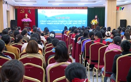 Tập huấn về công tác hỗ trợ phụ nữ phát triển kinh tế và công tác giảm nghèo