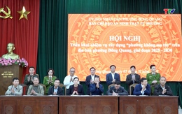 Phường Đông Quang xây dựng “phường không ma túy” 
giai đoạn 2025 - 2030