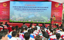 Khởi công xây dựng trường nội trú liên cấp Tiểu học và Trung học cơ sở Tam Lư