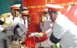 Xã Vĩnh Lộc tổ chức Lễ truy điệu, an táng hài cốt liệt sĩ Lê Phấn Quân