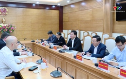 Phó Chủ tịch Thường trực Ủy ban Nhân dân tỉnh 
làm việc với Công ty AsterAuto Vietnam