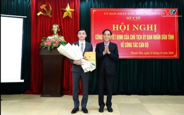 Công bố quyết định bổ nhiệm Phó Giám đốc Sở Y tế Thanh Hóa