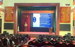 Ủy ban Nhân dân xã Hà Trung tổ chức tập huấn công tác giảm nghèo về thông tin năm 2025