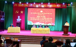 Đoàn đại biểu Quốc hội tiếp xúc cử tri tại các xã Ngọc Lặc, Cẩm Thủy