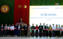 Bế giảng lớp Bồi dưỡng nghiệp vụ chuyên sâu về công tác kiểm tra, giám sát năm 2025