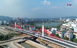 Chuẩn bị thông xe kỹ thuật cầu vượt đường sắt Bắc - Nam