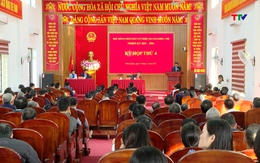 Hội đồng Nhân dân xã Thiệu Quang tổ chức kỳ họp thường lệ cuối năm