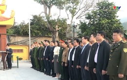 Xã Mường Lát khánh thành công trình cải tạo Đài tưởng niệm liệt sĩ