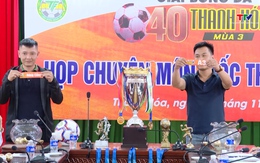 Họp chuyên môn, bốc thăm Giải bóng đá O40 tỉnh Thanh Hóa mùa 3, năm 2025 