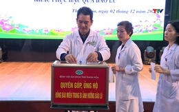 Bệnh viện Đa khoa tỉnh Thanh Hoá quyên góp hơn 200 triệu đồng ủng hộ đồng bào các tỉnh miền Trung và Tây Nguyên

