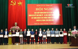 Hội nghị Ban Chấp hành Đảng bộ xã Vĩnh Lộc lần thứ 6