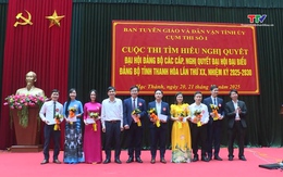 Cụm thi số 1 hoàn thành cuộc thi tìm hiểu Nghị quyết Đại hội Đảng bộ các cấp
