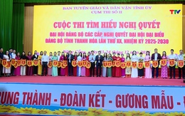 Cuộc thi tìm hiểu nghị quyết Đại hội đảng bộ các cấp – Cụm thi số 2
