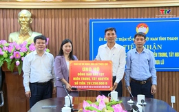 Tiếp nhận ủng hộ đồng bào miền Trung, Tây Nguyên khắc phục hậu quả mưa lũ