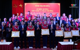 Thanh Hóa tôn vinh, trao thưởng cho các vận động viên, huấn luyện viên đạt thành tích xuất sắc tại SEA Games 33