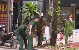 Phường Hạc Thành quyết tâm lập lại trật tự đô thị 