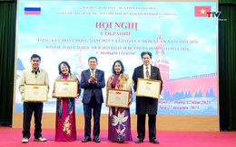 Hội Hữu nghị Việt - Nga tỉnh Thanh Hóa tổng kết hoạt động năm 2025