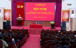 Xã Thiệu Hóa triển khai nhiệm vụ phát triển kinh tế - xã hội năm 2026