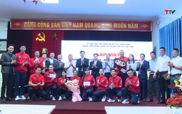 Gặp mặt đoàn huấn luyện viên, vận động viên tỉnh Thanh Hóa tham gia SEA Games 33 