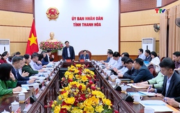 Ban chỉ đạo Quốc gia Dân số và Phát triển 
làm việc tại tỉnh Thanh Hoá
