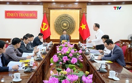 Các ban Đảng Tỉnh ủy phối hợp chặt chẽ, nâng cao chất lượng công tác tham mưu