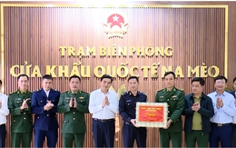 Chủ tịch UBND tỉnh thăm Cửa khẩu quốc tế Na Mèo