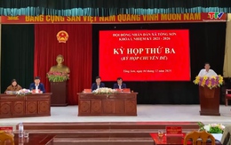Kỳ họp thứ ba Hội đồng nhân dân xã Tống Sơn khóa I, nhiệm kỳ 2021 - 2026