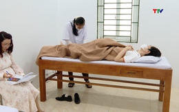 Hội thi Tay nghề Tẩm quất xoa bóp người mù Thanh Hóa lần thứ V năm 2025