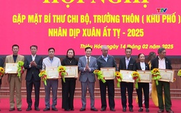 Thiệu Hóa gặp mặt, biểu dương các Bí thư, Trưởng thôn tiêu biểu