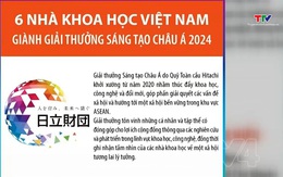 6 nhà khoa học Việt Nam giành Giải thưởng Sáng tạo châu Á năm 2024