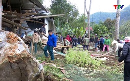 Sạt lở đá ở Ban Công, Bá Thước