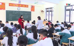 Học sinh Thanh Hóa trở lại trường học sau Tết