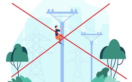 Hành vi cần tránh liên quan đến điện