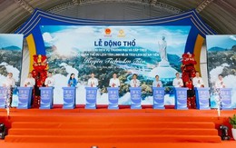 Động thổ dự án Khu dịch vụ thương mại và cáp treo thuộc Quần thể khu du lịch tâm linh và di tích lịch sử Am Tiên