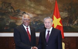 Tổng Bí thư Tô Lâm hội kiến Ủy viên Bộ Chính trị, Phó Chủ tịch nước Cuba Salvador Valdes Mesa