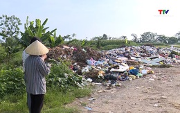 Bãi rác gây ô nhiễm khu dân cư