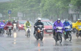 Thời tiết ngày 15/5: Bắc Bộ, Trung Bộ có mưa, gió nhẹ; Tây Nguyên, Nam Bộ mưa rào