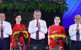 Tổng Bí thư Tô Lâm dự khai mạc Lễ hội Làng Sen toàn quốc 2025