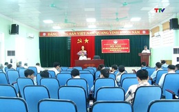 Huyện Thọ Xuân lấy ý kiến về dự thảo Nghị quyết sửa đổi một số điều của Hiến pháp năm 2013