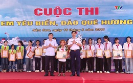 Sôi nổi cuộc thi "Em yêu biển, đảo quê hương" tại thành phố Sầm Sơn