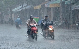 Chiều tối 17/5, Thanh Hóa có mưa rào và dông nhiều nơi, cục bộ có mưa to