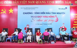 Trao giọt máu hồng, sẻ chia sự sống