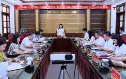 Kiểm tra công tác sắp xếp đơn vị hành chính cấp xã tại huyện Quảng Xương