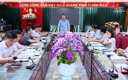 Phó Bí thư Tỉnh ủy làm việc với huyện Nga Sơn về sắp xếp đơn vị hành chính cấp xã và tiến độ xóa nhà tạm, nhà dột nát